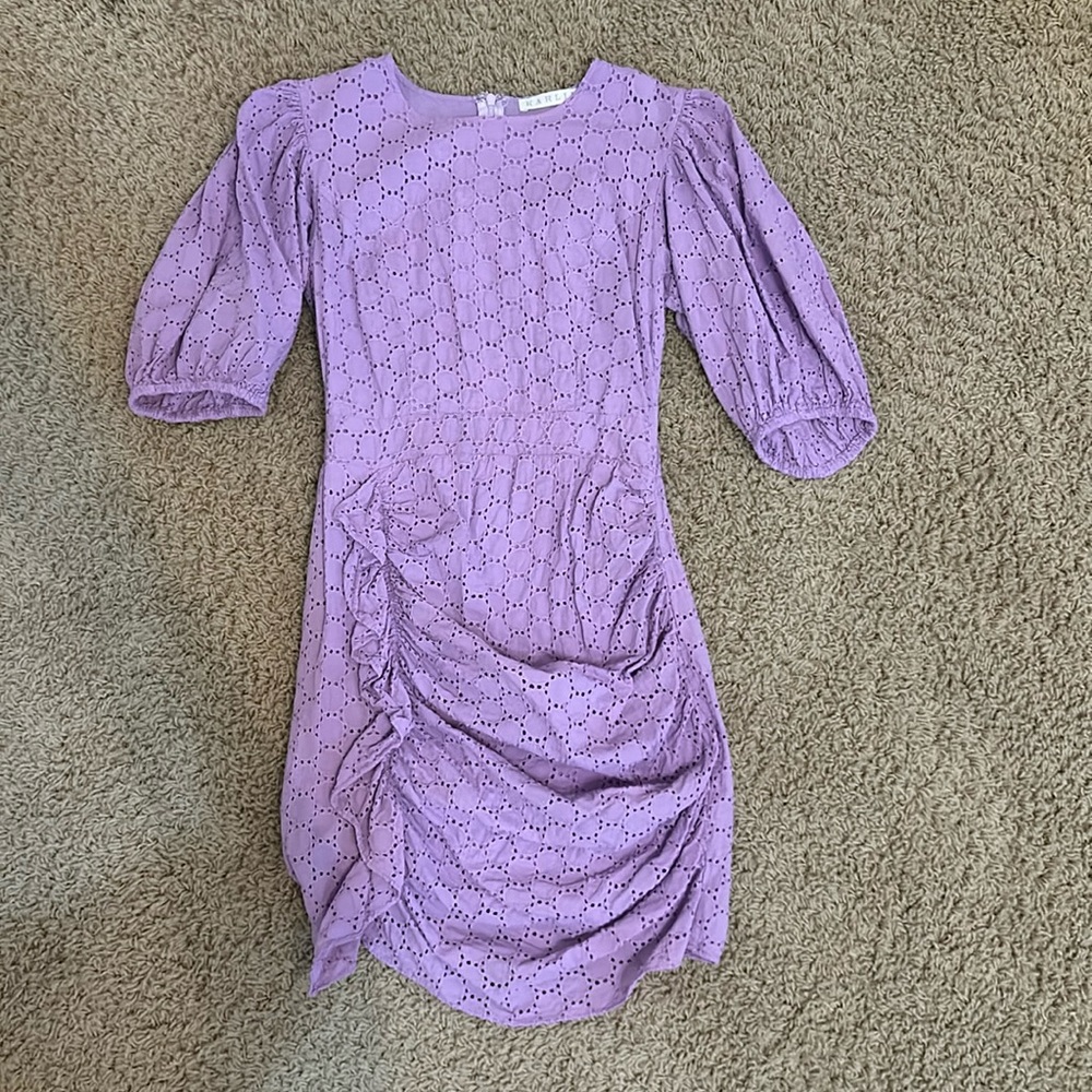 Purple Mini Dress